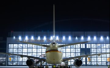 A inclusão do novo sistema no Airbus A350 da Força Aérea Alemã será gradativa conforme escalas regulares de manutenção - Lufthansa Technik