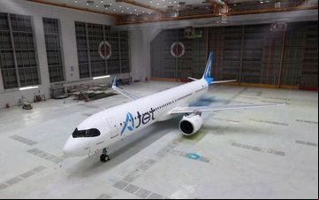 Airbus A321neo foi o primeiro avião a receber a nova marca - Divulgação