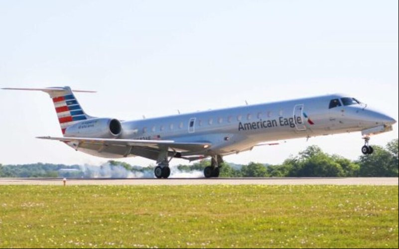 Avião regional tem capacidade para cinquenta ageiros - Envoy Air