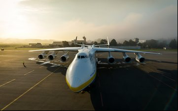 Imagem Gigante da Antonov retoma seus voos após quatro meses
