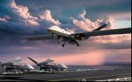 Primeiro voo de um drone MQ-9 aconteceu em fevereiro de 2011 - General Atomics Aeronaltical