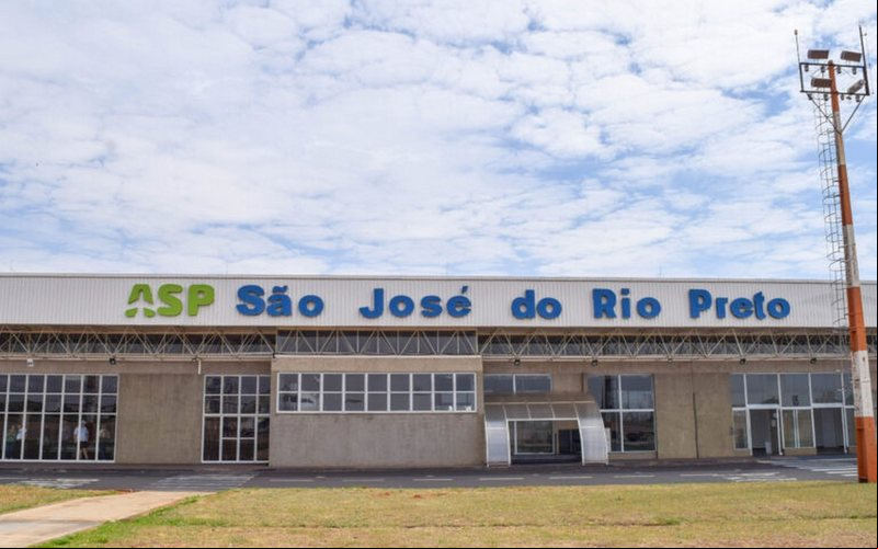 Aeroporto de São José do Rio Preto, no interior paulista, recebeu as certificação MOPS e MGSO da Anac - Divulgação