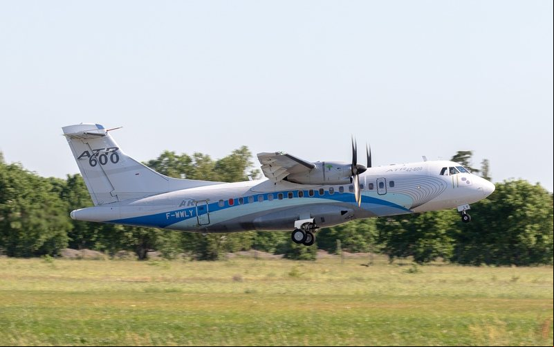 Anunciado em 2019, a aeronave havia feito o seu primeiro voo em 2022 - ATR