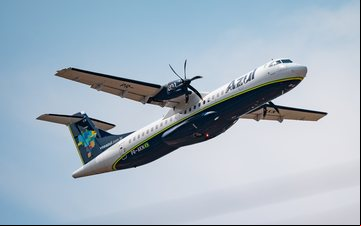 Os voos serão realizados pelo ATR 72-600 e terão como destino final Tabatinga, na fronteira com a Colômbia - Azul Linhas Aéreas