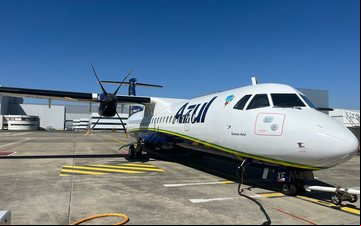 Uma das aeronaves já está no Brasil - Azul Linhas Aéreas