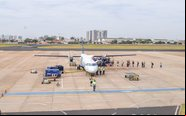 Os voos serão realizados pelo ATR 72-600, para até setenta ageiros - ASP/Patrícia Lanini