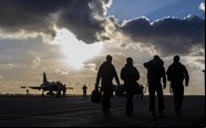 A data remete a 22 de abril de 1945, quando o 1.º Gavca realizou 44 missões de combate em um único dia - FAB/Arquivo