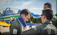 O tenente aviador André André Fontoura é oriundo da aviação de caça - EDA/Matheus Sciamana
