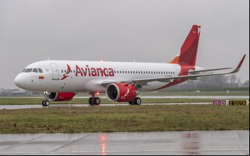 Airbus A320neo é um dos principais aviões da frota da Avianca - Airbus