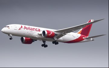 Boeing 787-8 Dreamliner opera um dos três voos diários para São Paulo - Guilherme Amancio