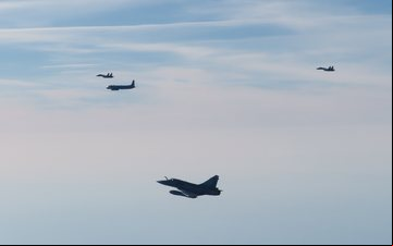 França está mantendo caças Mirage 2000 na Estônia desde Janeiro - Armée française