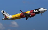 A320neo com pintura em alusão ao personagem Mickey Mouse, da Disney - Luís Neves