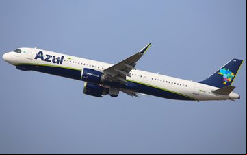 Airbus A321neo opera rotas tronco da Azul - Luís Neves