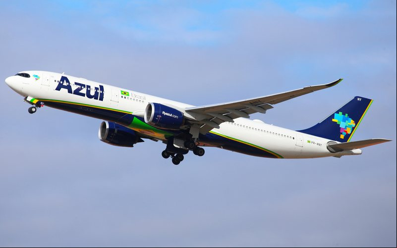 A330-900 é o principal avião de longa distância da Azul - Luis Neves