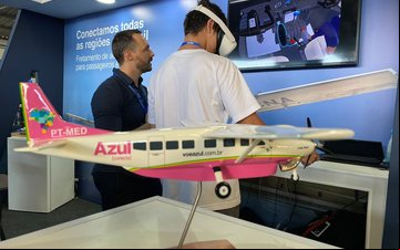 Evento acontece no aeroporto de Jundiaí, no interior de São Paulo - Azul Linhas Aéreas/Divulgação