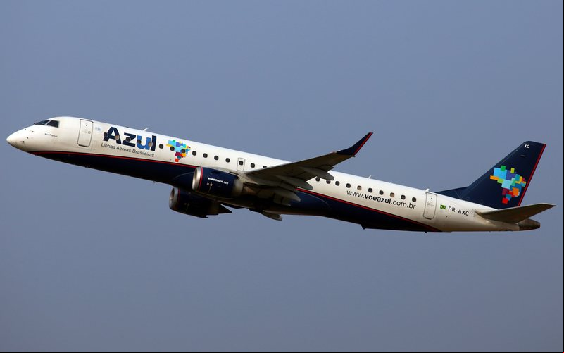Embraer 195 será utilizado nos voos entre Curitiba e Florianópolis - Luís Neves