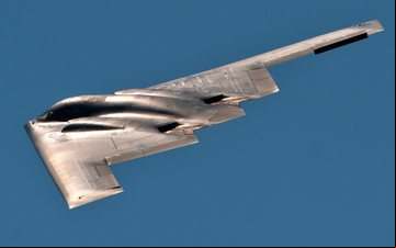 Imagem Bombardeiro de US$ 2 bilhões dos EUA foi flagrado no Google Maps