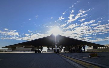 B-2A, juntamente com o B-52H e o B-1B Lancer compõe a tríplice dos bombardeiros norte-americanos - Northrop Grumman