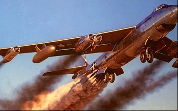 B-47 usava seis motores e ainda podia empregar retrofoguetes durante a decolagem - USAF