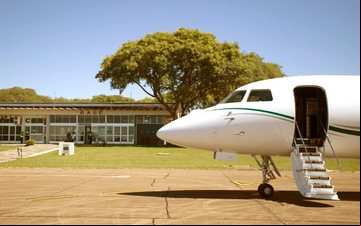 Aeroporto de Bagé, no Rio Grande do Sul, atende voos da aviação executiva e geral, além de serviços regulares da Azul Conecta - Divulgação