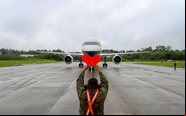 A Base Aérea de Canoas está recebendo temporariamente voos para a região de Porto Alegre - FAB/Sargento Lucas Nunes