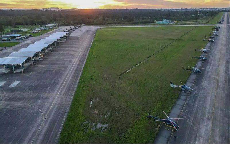 A Base Aérea de Canoas receberá temporariamente voos comerciais - Esquadrão Pampa