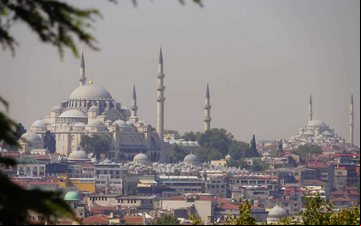 A basílica de Santa Sofia é um dos locais onde ageiros com longa conexão na Turquia podem visitar - Turkish Airlines/Divulgação