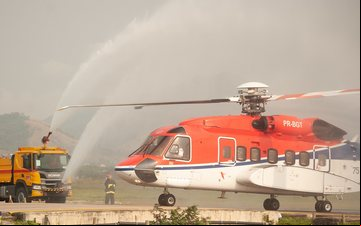 Dois helicópteros Sikorsky S-92 irão operar no aeroporto localizado no Grande Rio - Codemar/Leonardo Fonseca