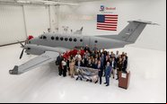 Força Aérea do Peru recebe a primeira de duas aeronaves Beechcraft King Air 360CHW equipadas para evacuação aeromédica em missões especiais - Divulgação