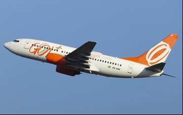 A aeronave fez o seu primeiro voo em novembro de 2000 e estava na frota da Gol desde 2009 - Guilherme Amâncio