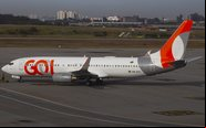 Boeing 737-800 configurado para até 176 clientes realiza os voos entre a capital baiana e Montevidéu - Luis Neves