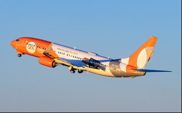 A aeronave já está novamente em operação comercial - Alison Vilela/via Gol Linhas Aéreas
