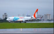 Atualmente, a companhia aérea faz três voos semanais para o Rio de Janeiro - Prefeitura de São José dos Campos/Cláudio Vieira