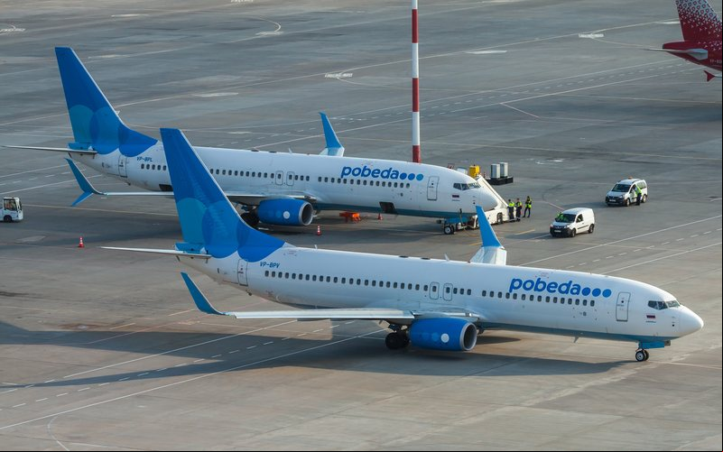 Mais de 90% da frota de aviões comerciais da Rússia é compostas por modelos da Airbus e Boeing - Divulgação