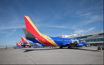 Imagem Mulher nua causa atraso em voo da Southwest