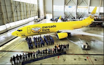Esta é a segunda aeronave convertida em cargueiro que a Gol colocará em operação - Divulgação