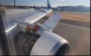 Aeronave seguia de Seattle para San Diego, nos EUA. Não houve feridos - Reprodução/Redes Sociais