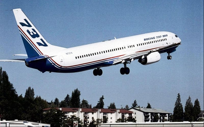 A aeronave fez o primeiro voo da maior variante do 737NG, em agosto de 2000 - Boeing