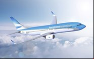 A Aerolíneas Argentinas possui voos regulares para cinco capitais brasileiras - Divulgação