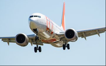 Rota poderá ser feita pelo Boeing 737-700 (foto) ou pelo 737-800, para até 186 ageiros - AERO Magazine/Martín Romero