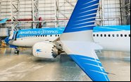 A aeronave estava estocada nos Estados Unidos desde junho de 2019 - Aerolineas Argentinas/Divulgação