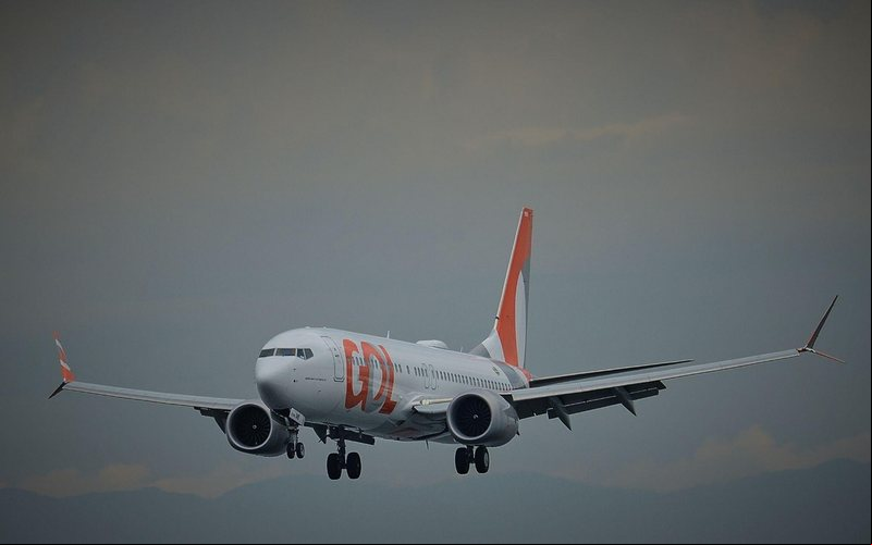 Os voos serão realizados pelo Boeing 737 MAX 8, para até 186 ageiros - Gol Linhas Aéreas
