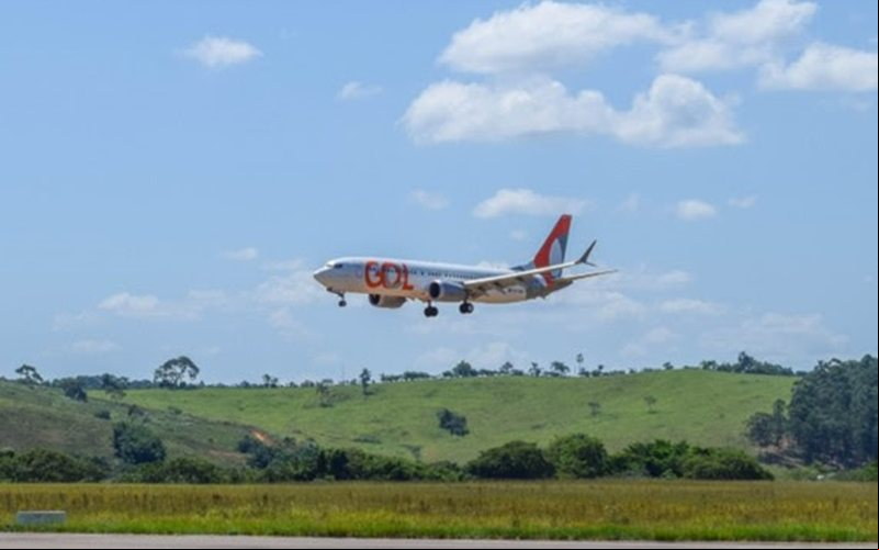 Os voos para o aeroporto da Zona da Mata terão uma oferta de assentos 60% maior - Cazm/Divulgação