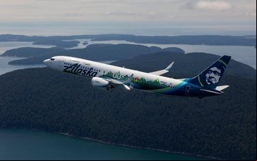 Alaska Airlines e United Airlines serão as primeiras a reiniciarem os voos com o modelo - Divulgação.