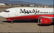 A Max Air possui seis aeronaves de duas versões do Boeing 737 em sua frota - Autoridade de Aviação Civil da Nigéria/Divulgação