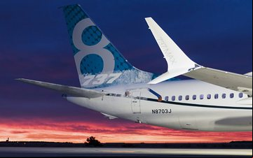 Boeing 737 MAX entregue para a GOl fez o seu primeiro voo em abril de 2016 - Divulgação