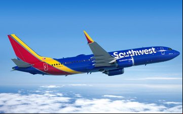 Imagem Southwest Airlines amplia encomenda para o 737 MAX 7