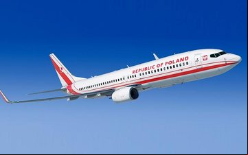 A Polônia recebeu em 2017 dois Boeing 737 BBJ e um 737-800 para missões VIP do governo - Arte Boeing