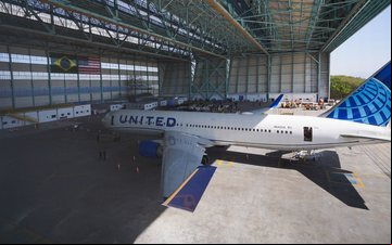 Inicialmente, o espaço de 60 mil m² será dedicado a atender o Boeing 767-300 - RIOgaleão/Divulgação