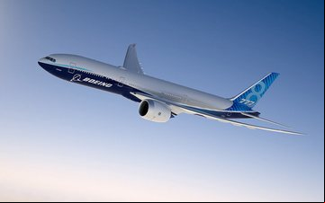 Boeing aumentou em 1,1 metro comprimento da fuselagem do 777-8 - Boeing